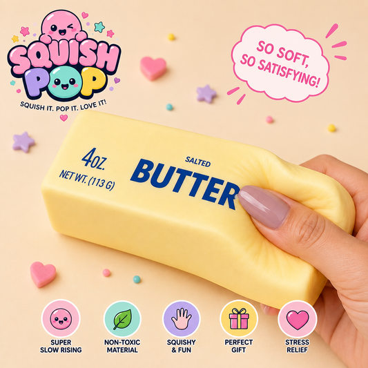 🧈 Butter Bliss™ Slow-Rising Squishy