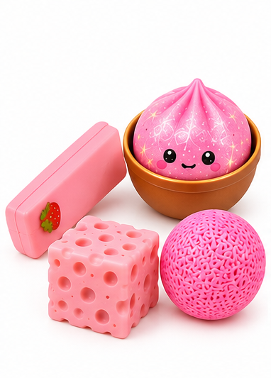 🍓 Squish Pop Strawberry Surprise Box